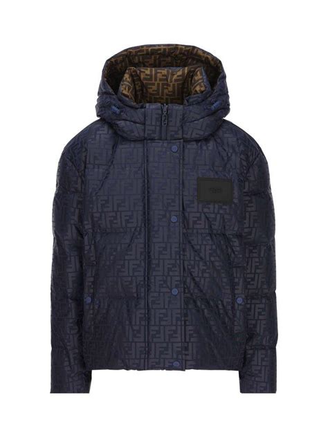 blue fendi coat|fendi puffer jacket cost.